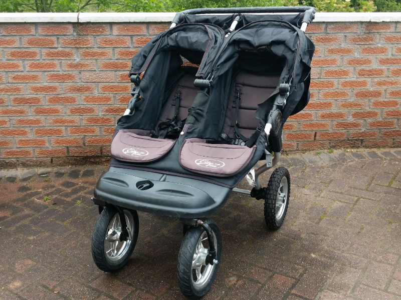 city elite double jogging stroller